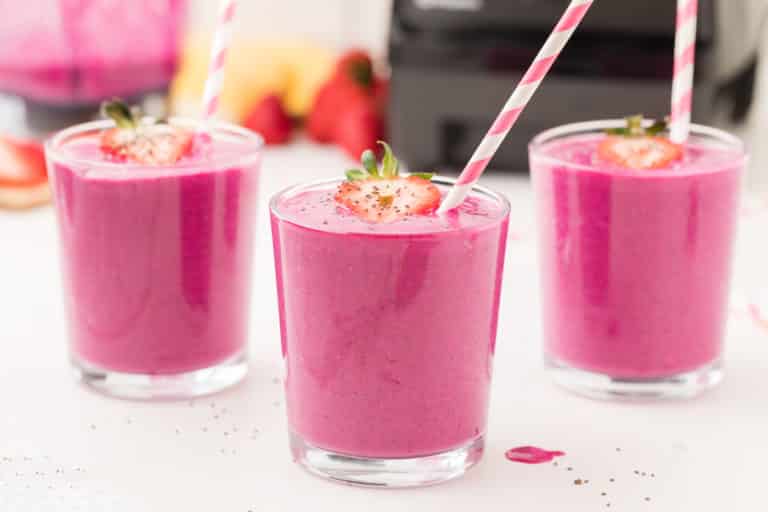 dragon fruit smoothies.