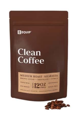 bag of equip foods clean coffee.