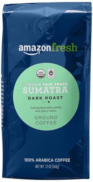 amazon dark roast coffee beans.